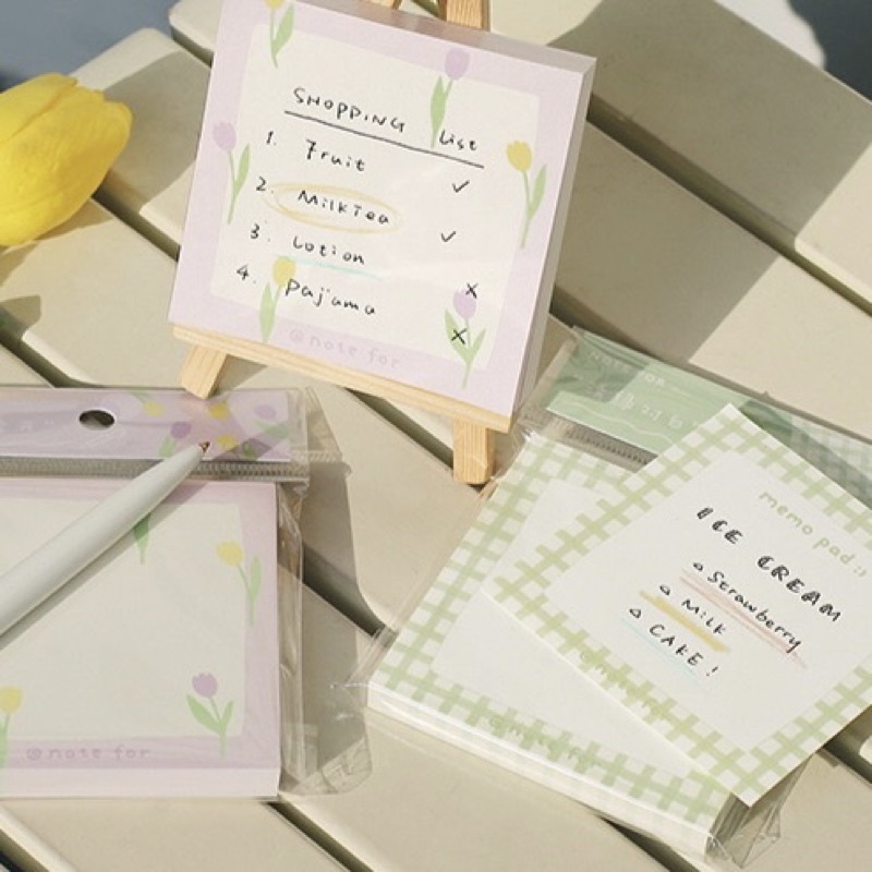 台灣現貨❤︎可愛多功能便條紙 備忘錄 留言記事本 計劃本 手帳素材100張「有感選物」-細節圖2