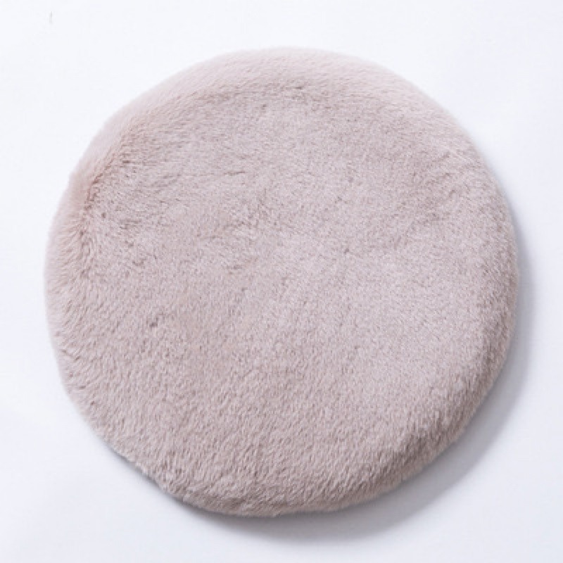 台灣現貨❤︎超柔軟仿兔絨毛記憶棉坐墊 椅墊靠墊 可拆洗坐墊 居家擺設 拍照道具「有感選物」-規格圖9