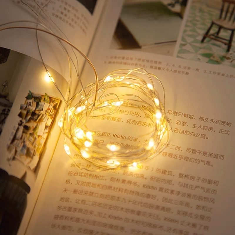 ❤︎台灣現貨❤︎LED造型燈串 串燈 聖誕節燈飾 露營用燈串 星星燈球球燈 聖誕節佈置 婚禮佈置 新年佈置「有感選物」-規格圖9