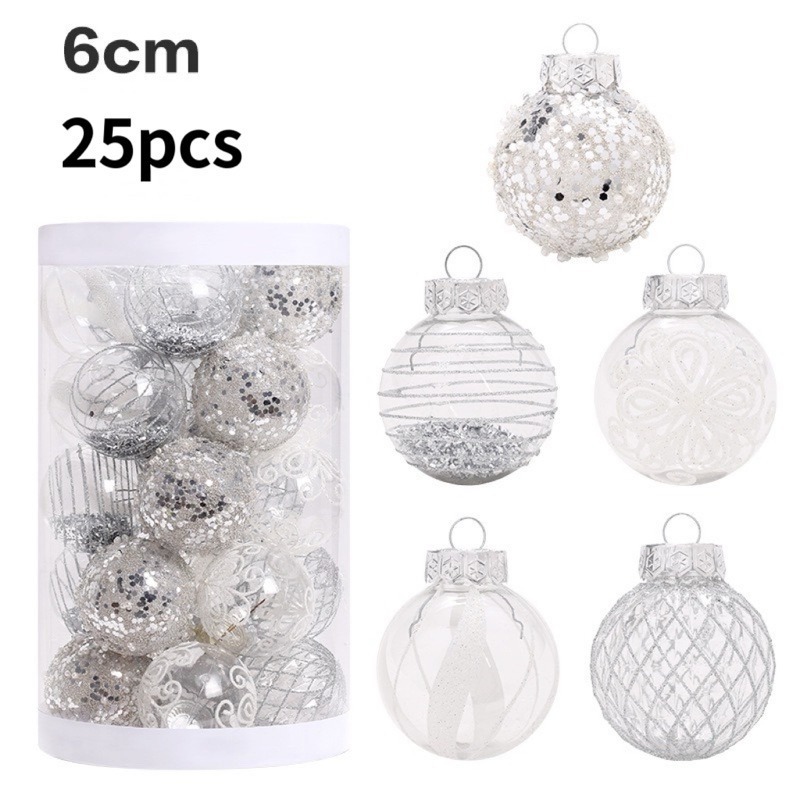 有感選物❤︎台灣現貨 聖誕樹掛飾 聖誕球 聖誕裝飾 聖誕飾品 聖誕掛飾 聖誕佈置-規格圖6