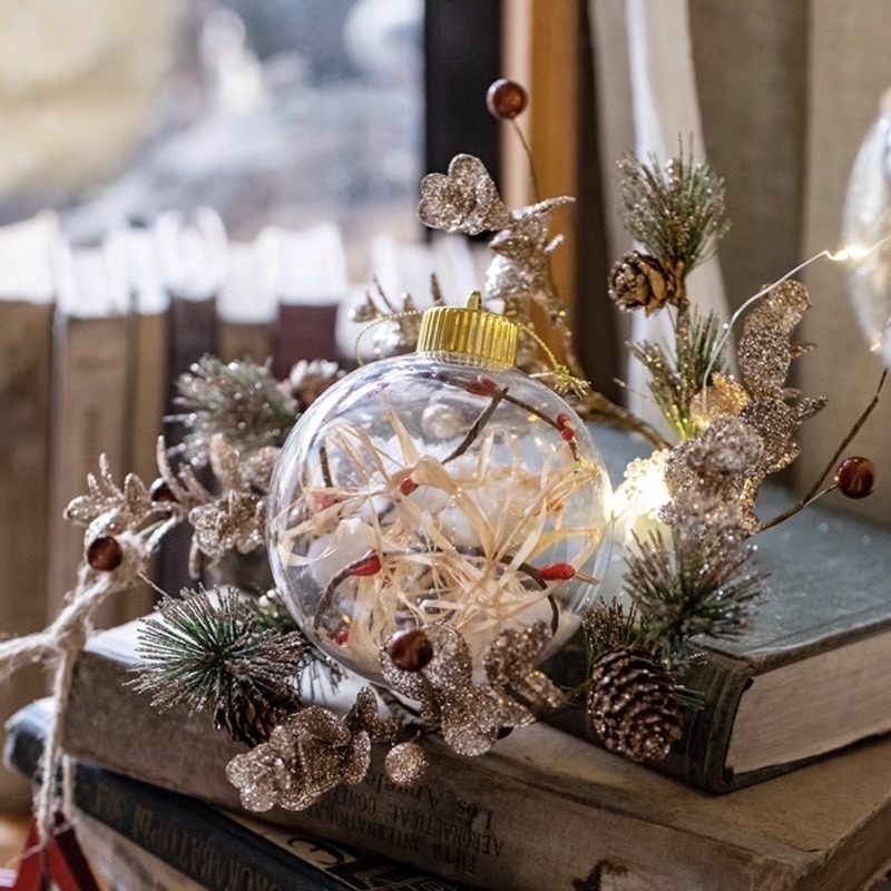 台灣現貨❤︎壓克力水晶聖誕樹 擺件聖誕節佈置 聖誕擺設 花環 婚禮佈置居家擺設「有感選物」-細節圖8