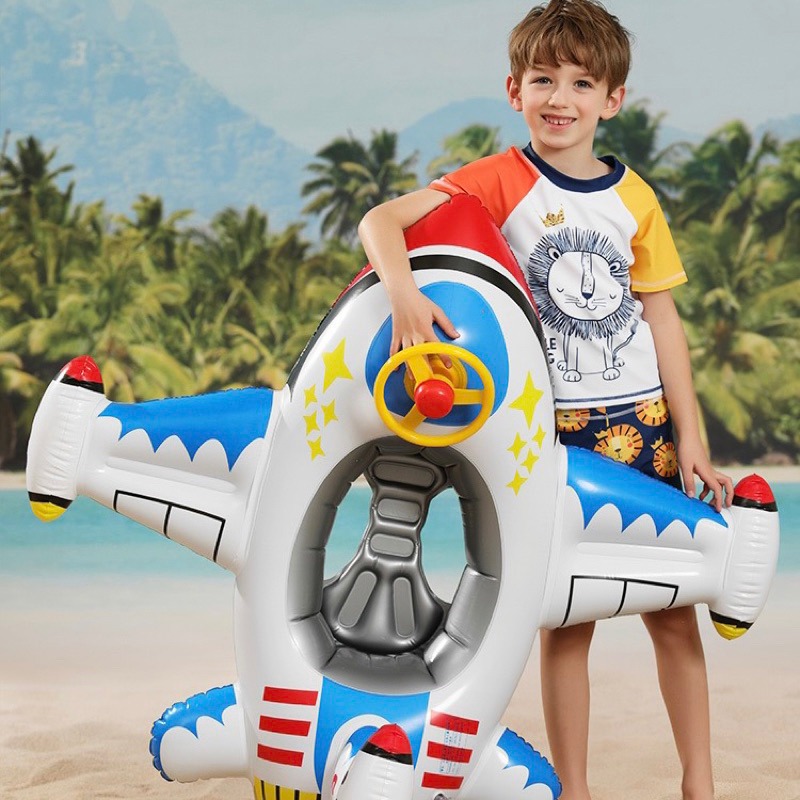 有感選物❤︎台灣現貨 可愛造型泳圈 網美拍照泳圈 人魚泳圈 亮片泳圈-細節圖4