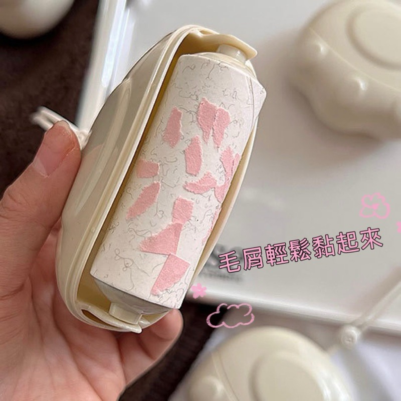 有感選物❤︎台灣現貨 貓爪造型寵物黏毛器 黏毛棒 攜帶型迷你黏毛器-細節圖2