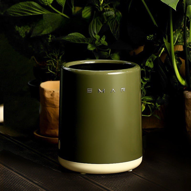 有感選物❤︎台灣現貨 絕美奶油色雙層垃圾桶 客廳垃圾桶 浴室垃圾桶-細節圖2