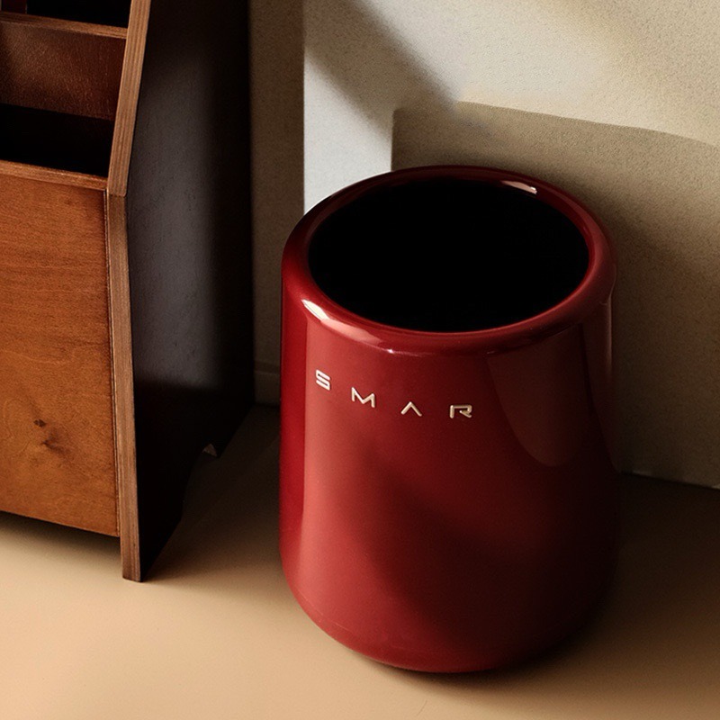 有感選物❤︎台灣現貨 絕美奶油色雙層垃圾桶 客廳垃圾桶 浴室垃圾桶-細節圖7