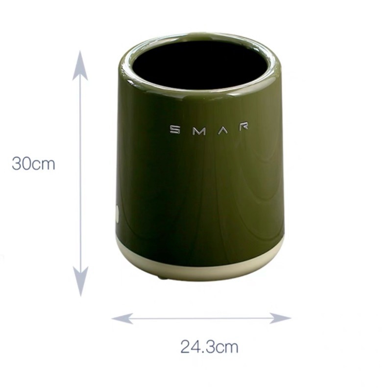 有感選物❤︎台灣現貨 絕美奶油色雙層垃圾桶 客廳垃圾桶 浴室垃圾桶-細節圖9