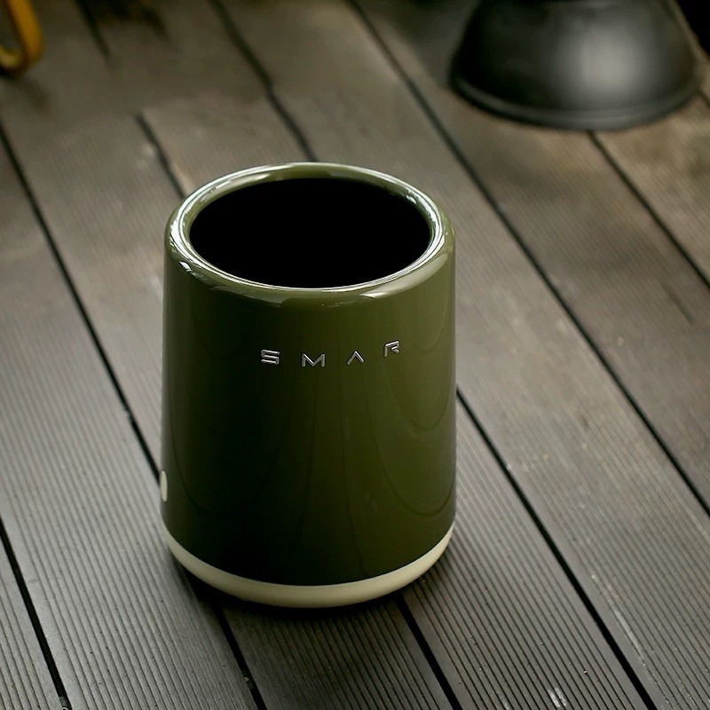 雙層垃圾桶｜橄欖綠