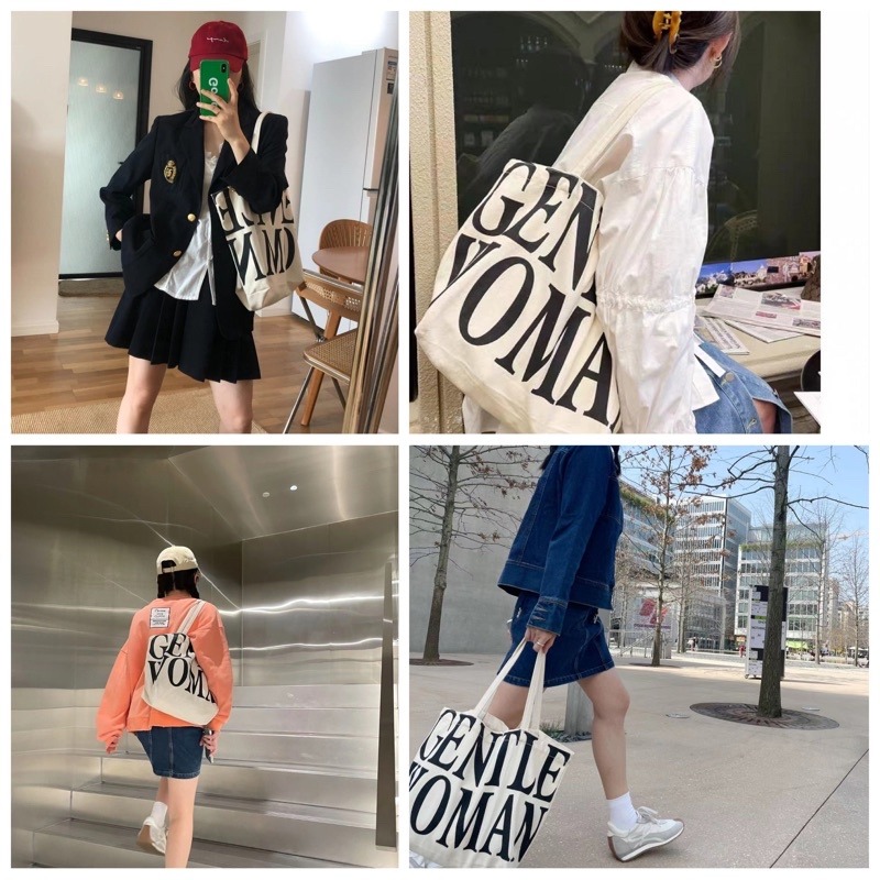 ❤︎台灣現貨❤︎日系簡約帆布包 單肩包 帆布袋 手提肩背帆布包 學生包 書包「有感選物」-細節圖3