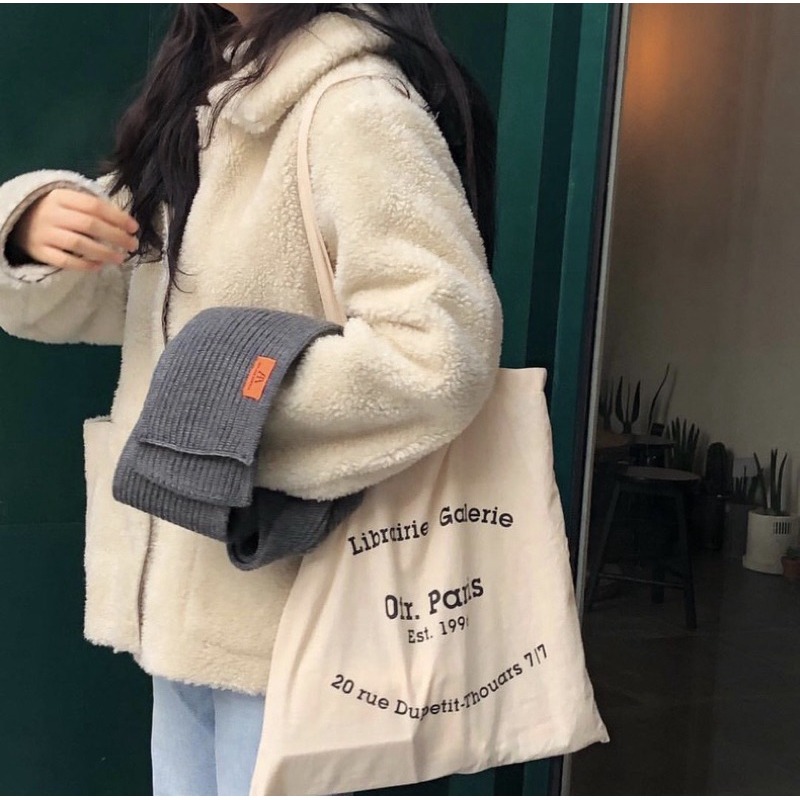 ❤︎台灣現貨❤︎日系簡約帆布包 單肩包 帆布袋 手提肩背帆布包 學生包 書包「有感選物」-規格圖9