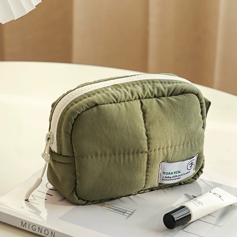 有感選物❤︎台灣現貨 大容量尼龍防水收納包 盥洗包 防撞收納包 旅行收納包 相機包 洗漱袋 化妝品收納-細節圖6