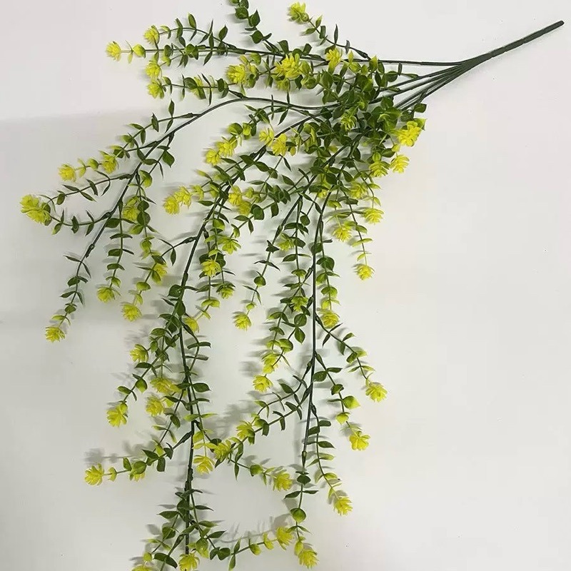 有感選物❤︎台灣現貨 仿真垂釣綠植藤蔓盆栽 仿真壁掛植物盆栽 婚禮佈置 居家佈置工作-規格圖9