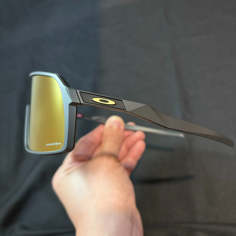 Oakley Sutro(A)-亞洲版 金色Logo+ Prizm 24k金色鏡片(厚鼻墊)-細節圖3