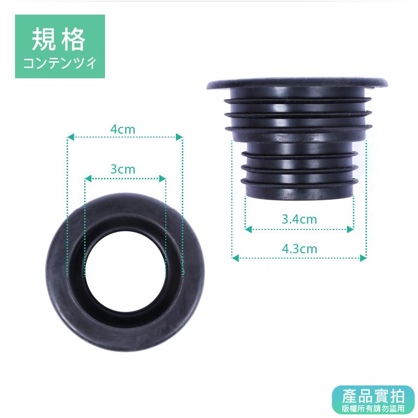 現貨｜排水管防臭密封塞｜密封圈/防蟑螂/防異味/下水道/廚房/洗衣機/水槽/密封圈/生活【1home】-細節圖4