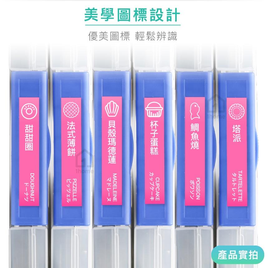 現貨｜Vitantonio烤盤標籤防水貼紙(直式粉色)｜日本鬆餅機/收納/大創A4L收納盒【1home】-細節圖2