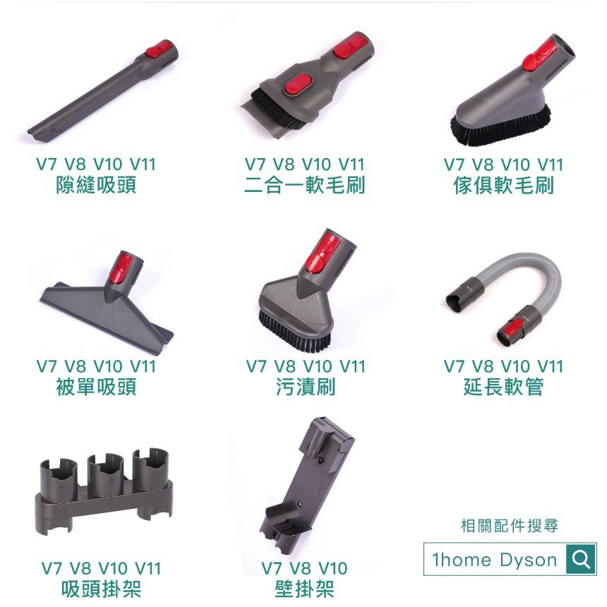 現貨｜Dyson副廠吸頭收納掛架V7 V8 V10 V11 SV12 SV14｜戴森刷頭/支架/吸塵器配件【1home】-細節圖4