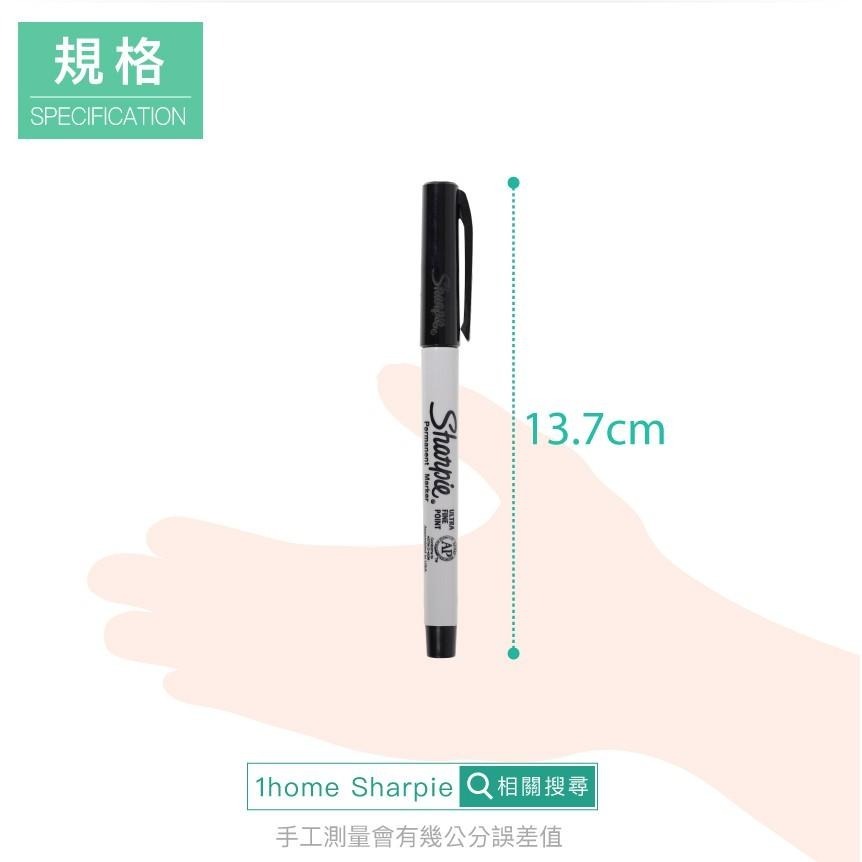 現貨｜美國Sharpie Ultra Fine Point 黑色細頭筆0.5mm｜簽字筆/奇異筆/麥克筆【1home】-細節圖5