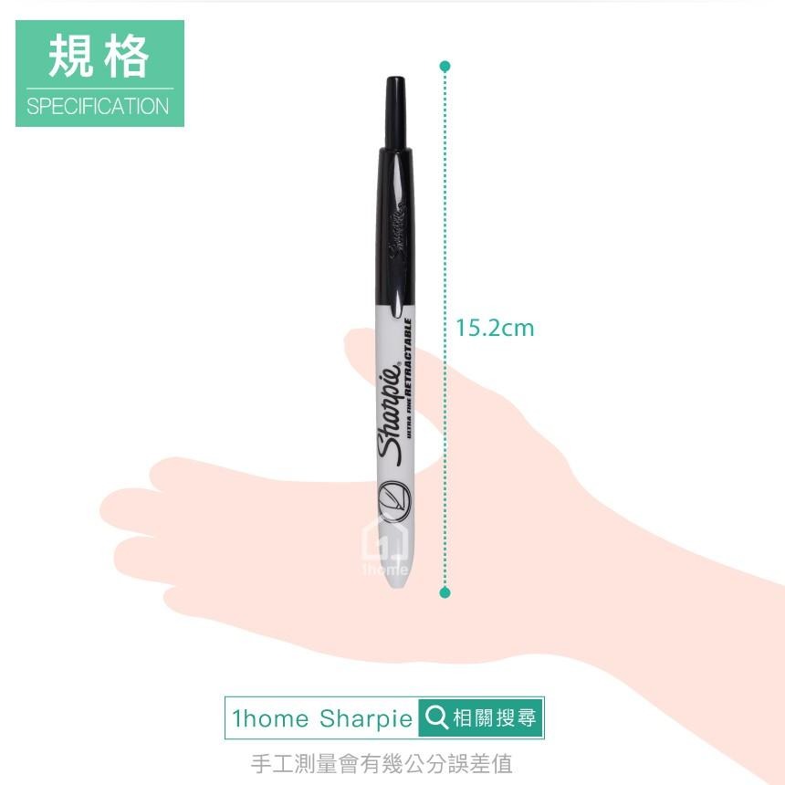 現貨｜美國Sharpie Retractable Ultra細字按壓筆藍色0.5mm｜簽字筆/奇異筆/麥克筆【1home-細節圖5