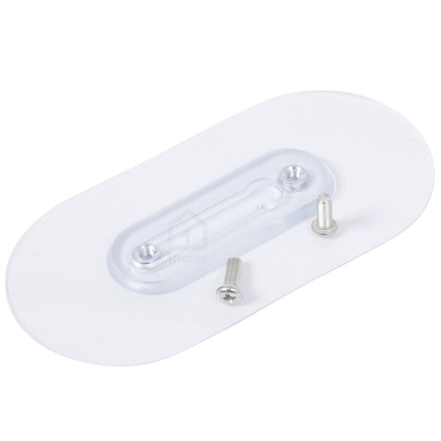 短距16mm-不鏽鋼雙螺母無痕貼+圓頭螺絲｜免釘牆/超黏性/無痕掛勾/掛鉤/防鏽/防水/無痕貼【1home】-細節圖2