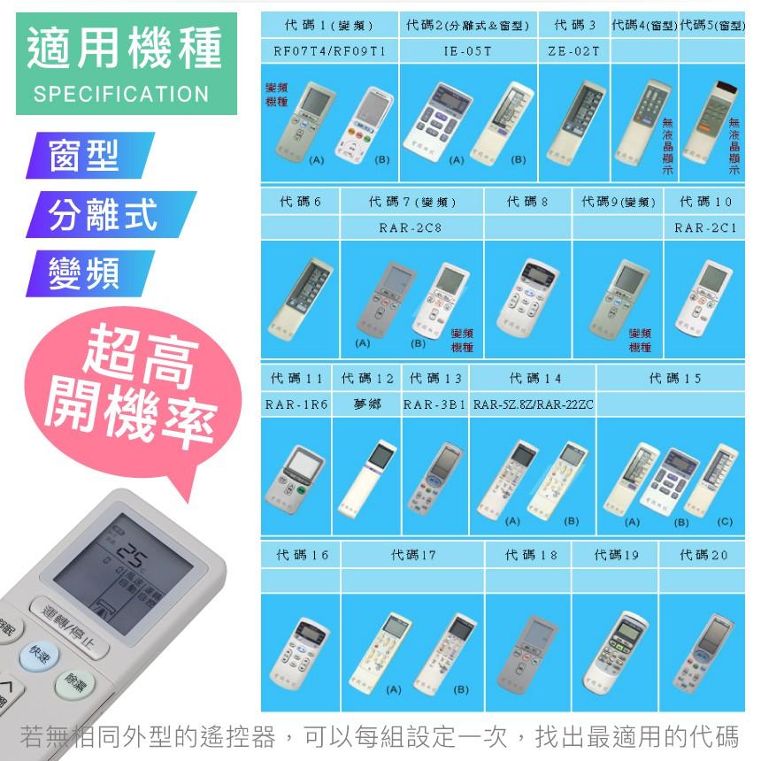 日立專用冷氣遙控器｜HITACHI/變頻/分離式/窗型/萬用/家電【1home】-細節圖4