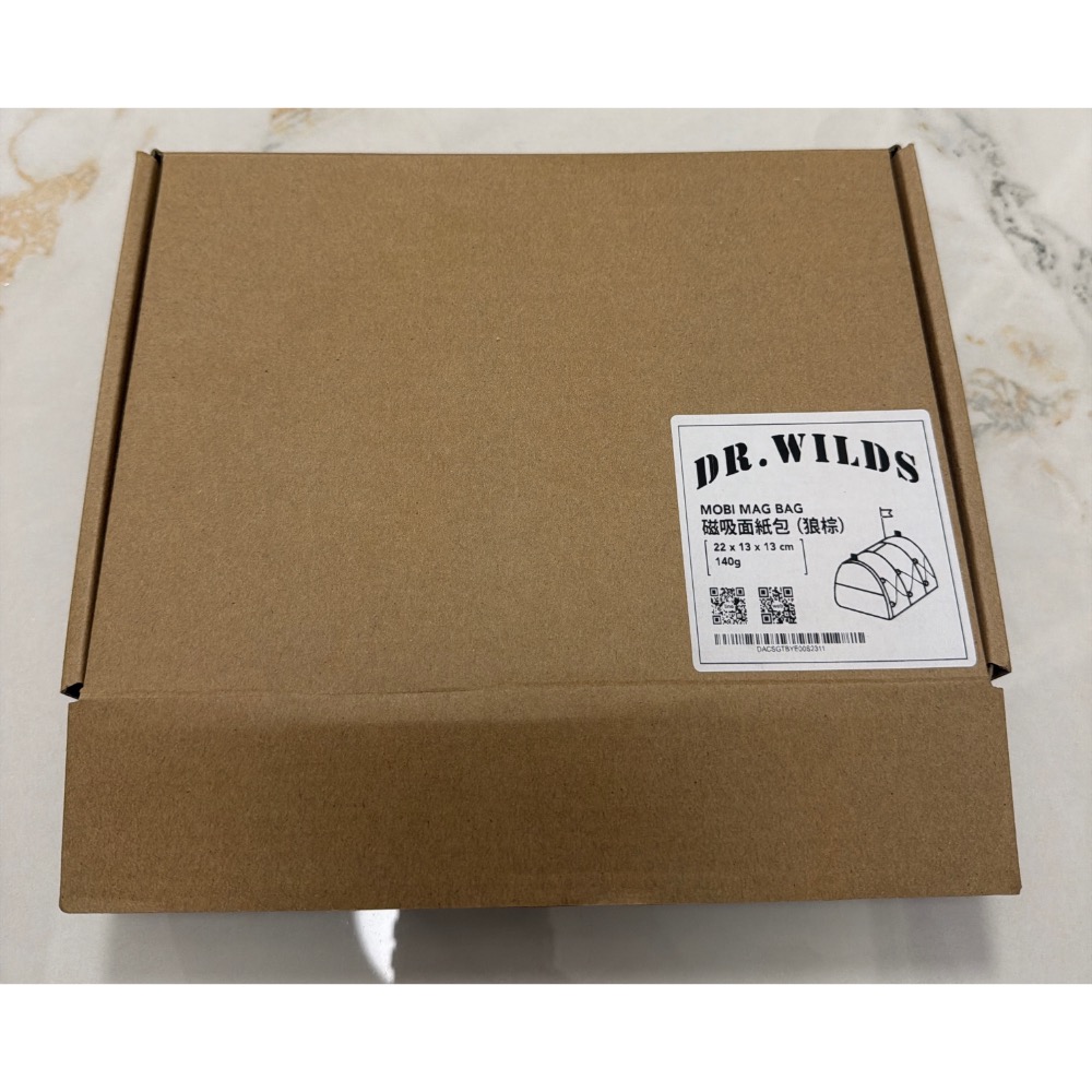 全新Dr.wilds 荒野醫生 磁吸面紙包 （狼棕色）-細節圖5