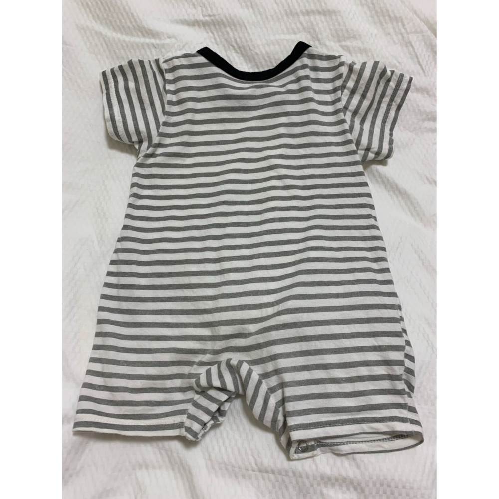 (二手) 嬰兒男寶女寶中性兔子連身衣-細節圖2