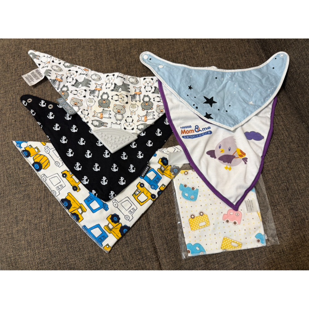 (二手) 嬰兒口水巾福袋 男寶口水巾 女寶口水巾-規格圖2