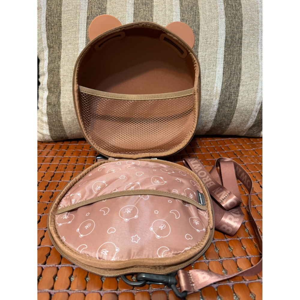 (全新) LINE FRIENDS 熊大 兒童防走失包 兒童背包/寶寶背包/後背包-細節圖2