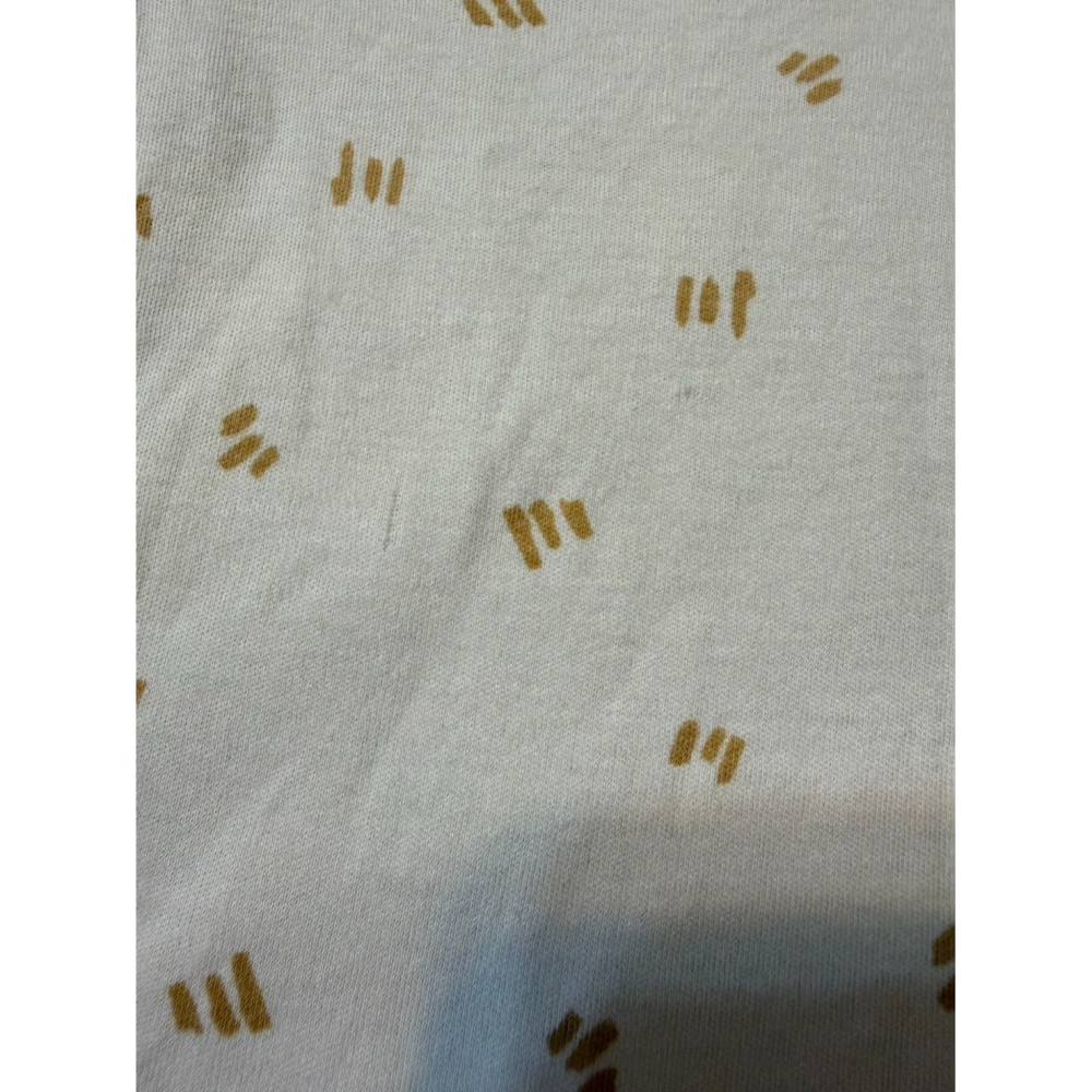 (二手微汙) 比利時Trixie 有機棉短袖包屁衣-檸檬蛋糕 (9-12M/80cm) 男寶 女寶 中性-細節圖5