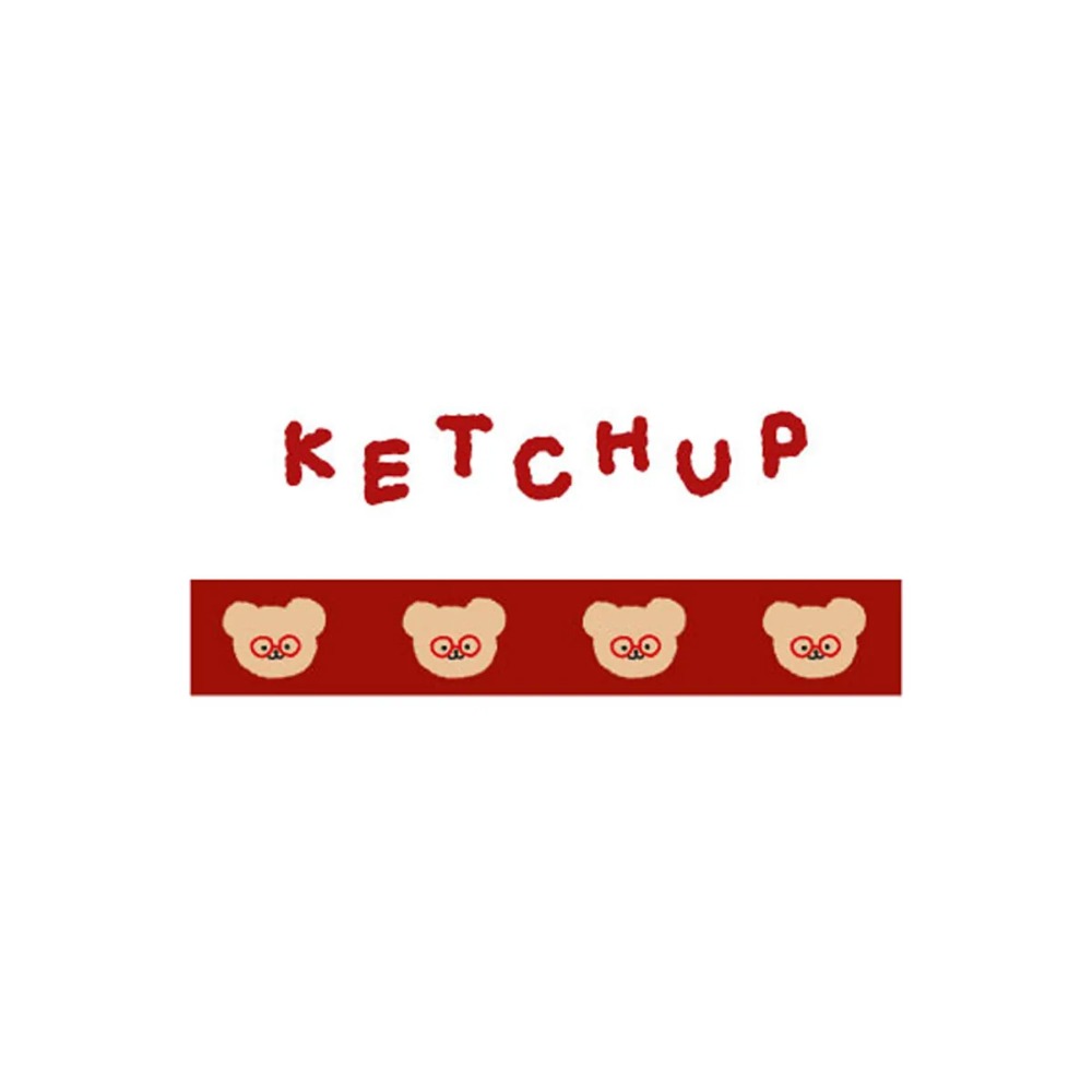 TETEUM Ketchup Tape 紙膠帶-細節圖5