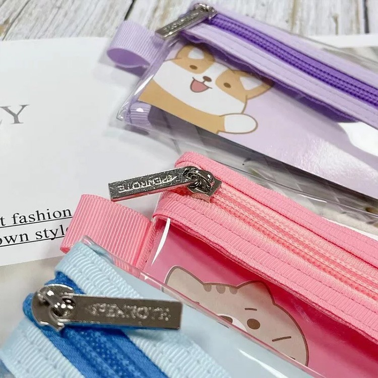 柴語錄 環保無毒透明筆袋-細節圖2