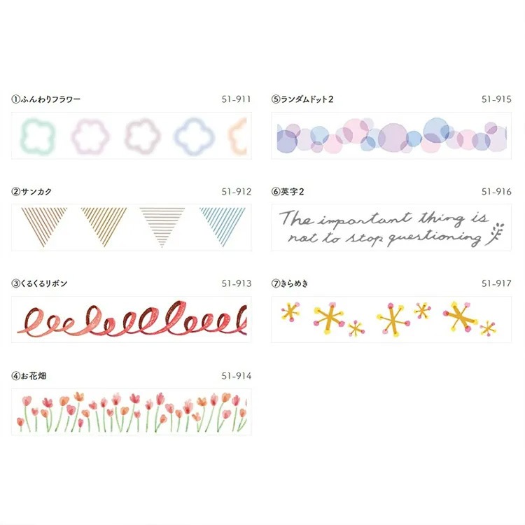 PLUS Deco Rush手帳花邊帶-細節圖5