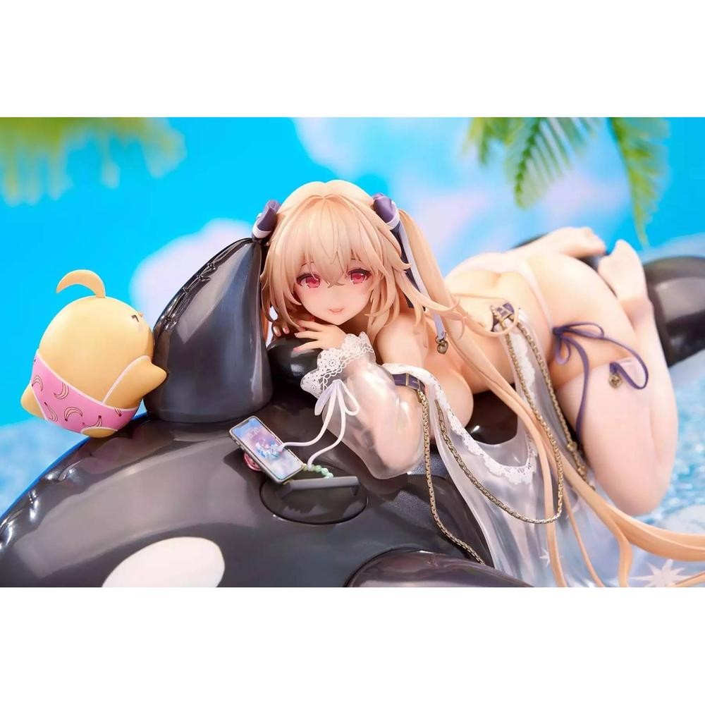 現貨 APEX 碧藍航線 安克雷奇 游泳課 海豚 海洋 泳裝 1/7 PVC 完成品 比例-細節圖4