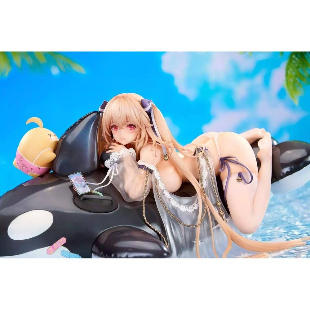 現貨 APEX 碧藍航線 安克雷奇 游泳課 海豚 海洋 泳裝 1/7 PVC 完成品 比例-細節圖5