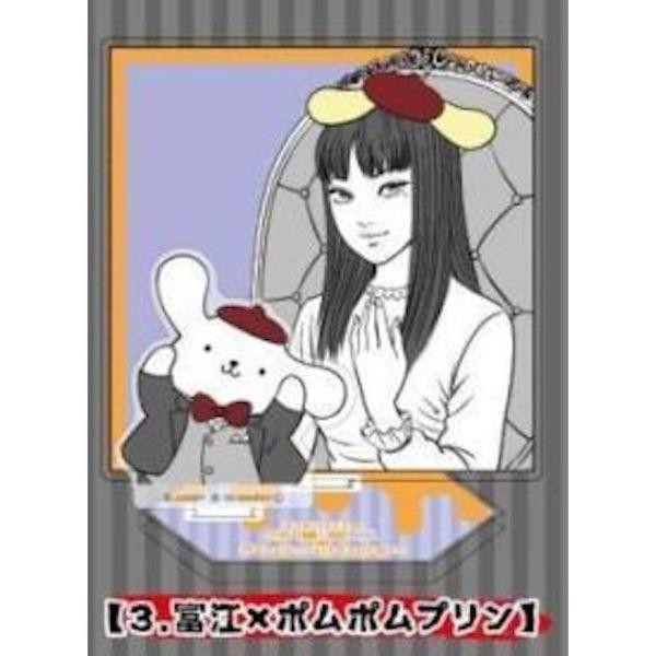 現貨 NIC 伊藤潤二 三麗鷗 壓克力立牌 轉蛋 伊藤潤二×三麗鷗 收藏 模型 全新正版-規格圖8