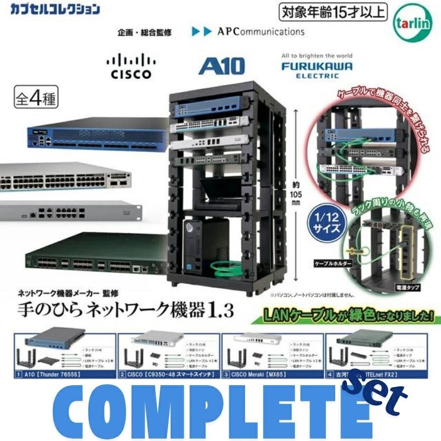 現貨 扭蛋 Tarlin International 掌中伺服器機櫃1.3 套組 轉蛋 模-細節圖2