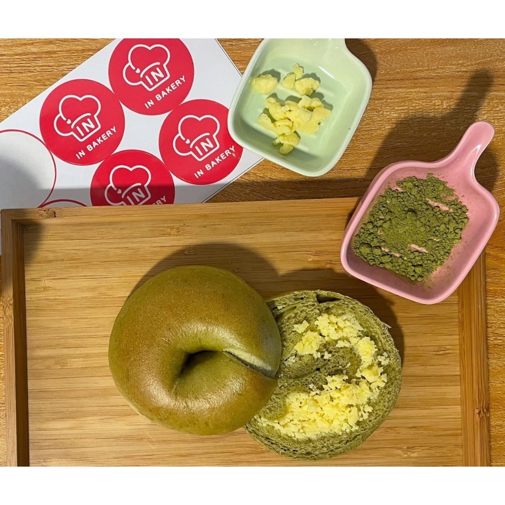 抹茶奶酥貝果 （130g/個）