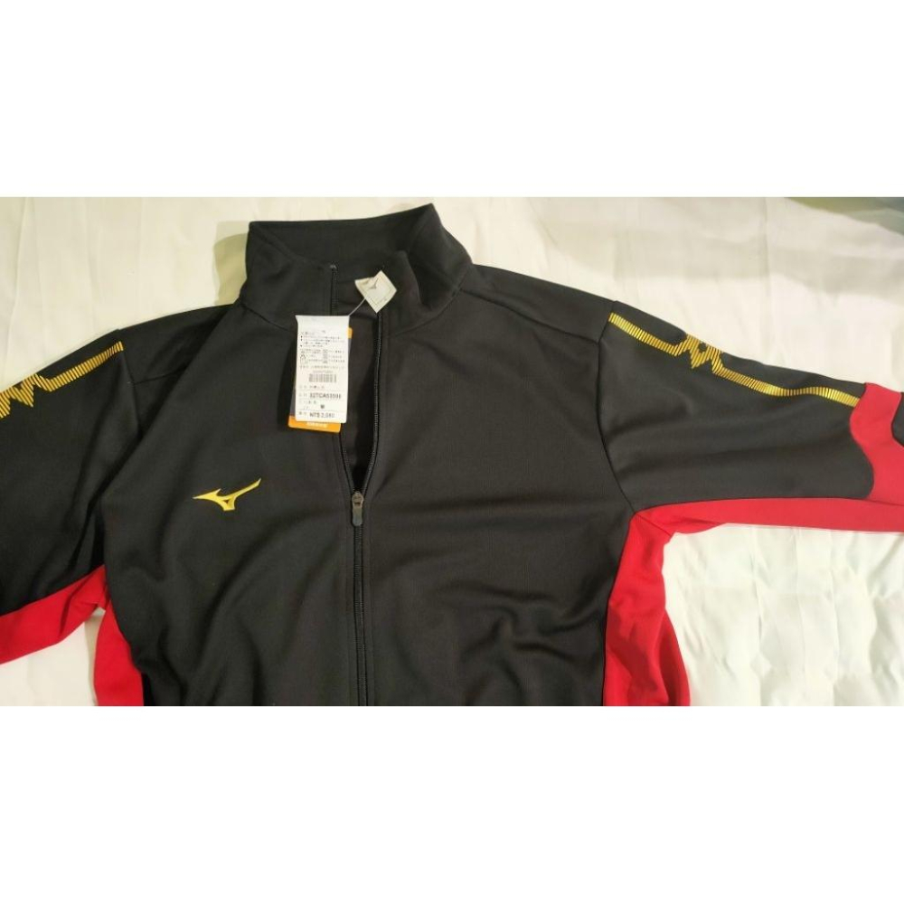 全新美津濃外套 紅M 藍L 穿不到求售-細節圖2