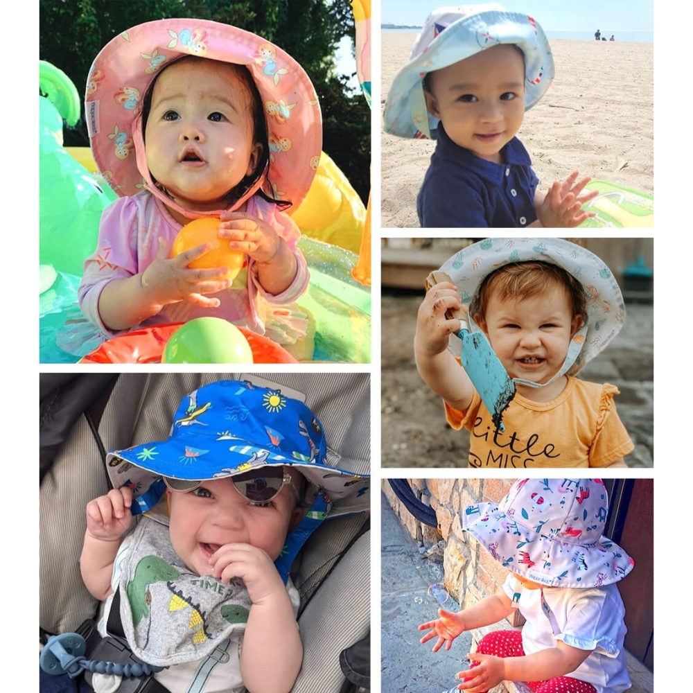 Flapjackkids✅雙面輕量遮陽帽/防曬帽-細節圖5