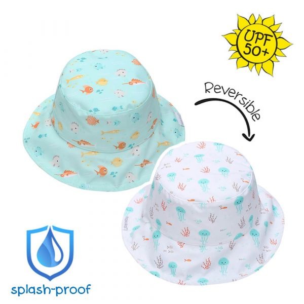 Flapjackkids✅雙面輕量遮陽帽/防曬帽-細節圖9
