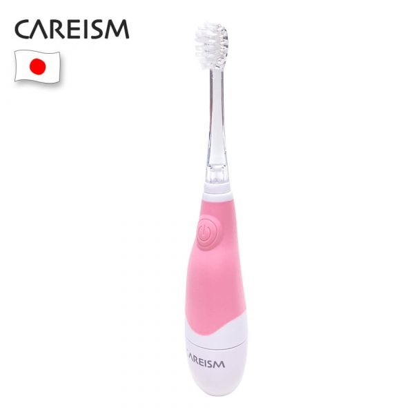 現貨✅CAREISM兒童電動牙刷 貝殼綠/櫻花粉 替換刷頭-細節圖3