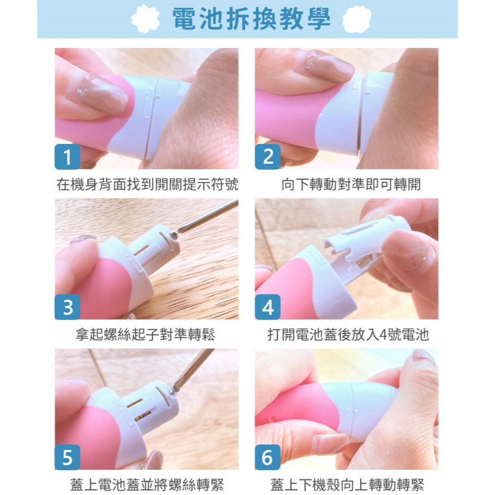 現貨✅CAREISM兒童電動牙刷 貝殼綠/櫻花粉 替換刷頭-細節圖8