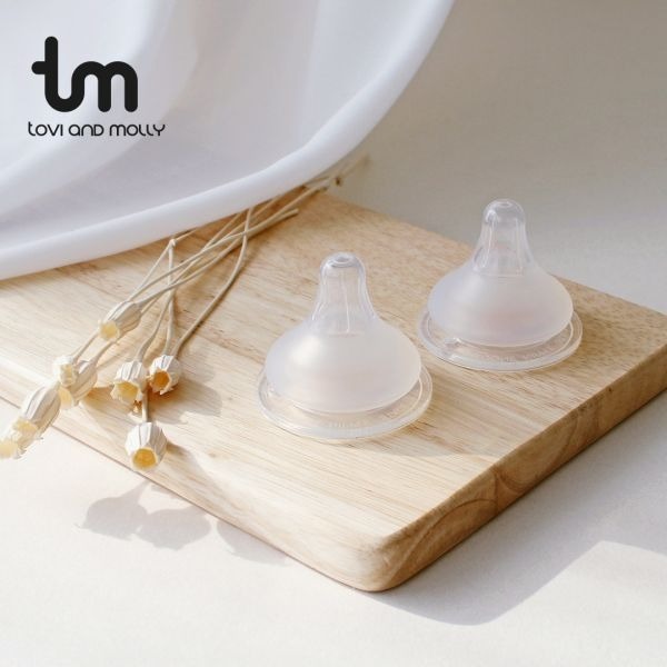 【現貨】韓國tm✅寬口瓶360°全方位防脹氣奶嘴 tovi and molly-細節圖2