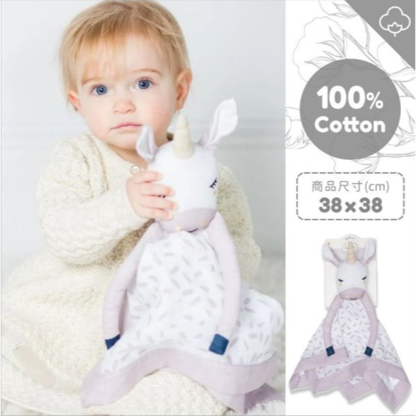 lulujo✅可愛動物安撫巾 樹懶/獨角獸-規格圖5