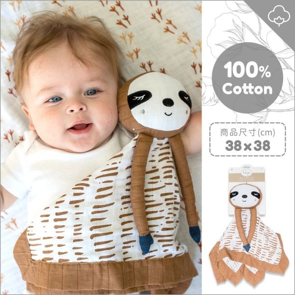 lulujo✅可愛動物安撫巾 樹懶/獨角獸-規格圖5