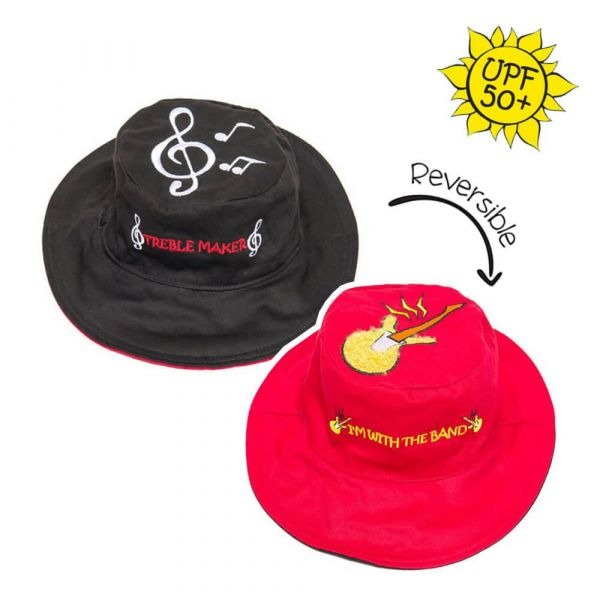 Flapjackkids✅雙面防風遮陽防曬帽 外出旅遊UPF50+-規格圖6