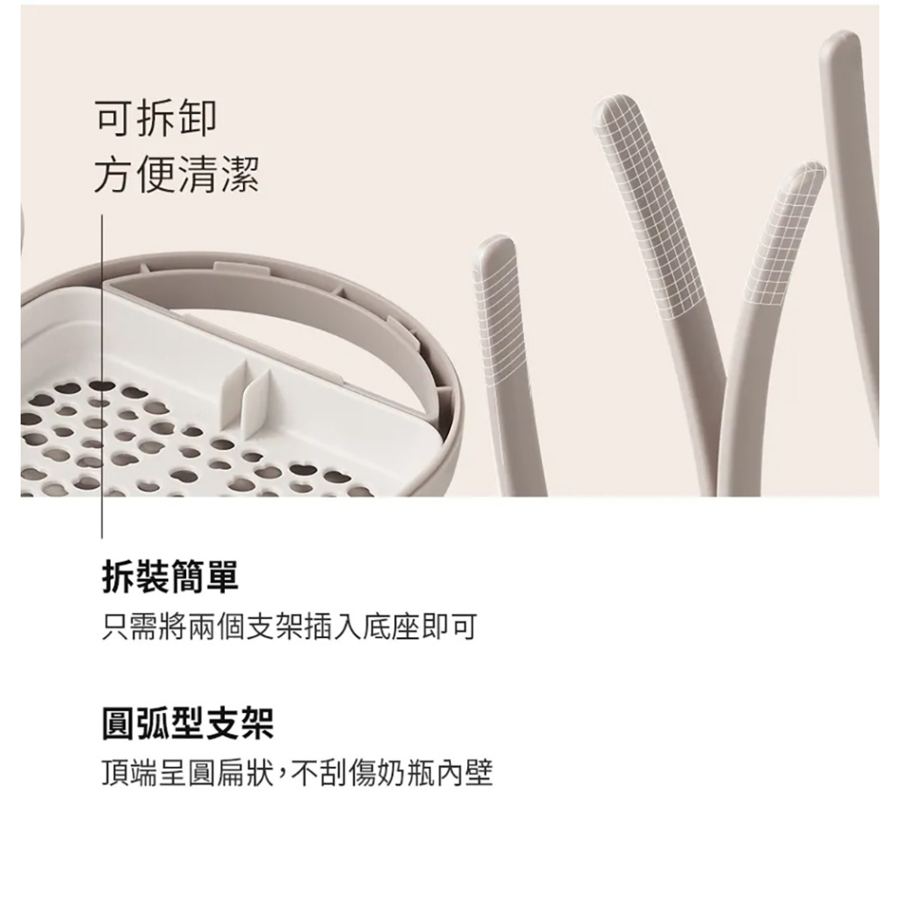 MOTHER-K✅攜帶式奶瓶晾乾架-細節圖5