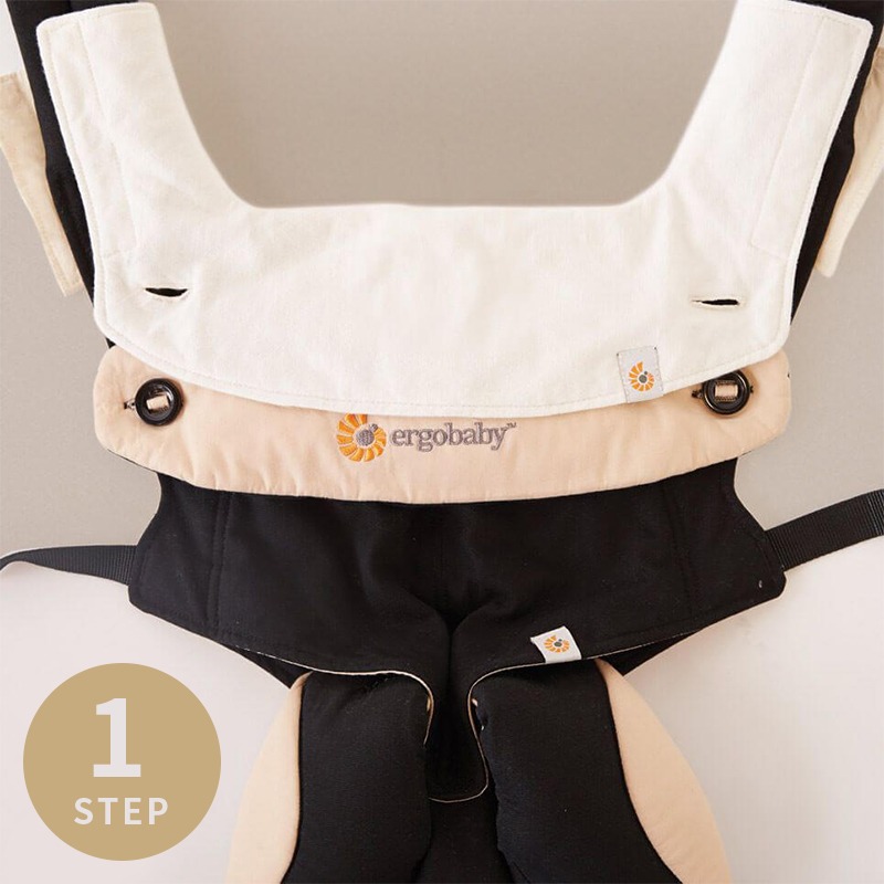 Ergobaby✅純棉磨牙墊圍兜-細節圖2