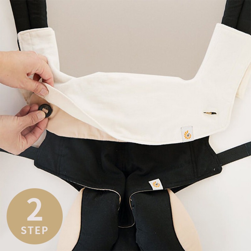 Ergobaby✅純棉磨牙墊圍兜-細節圖3