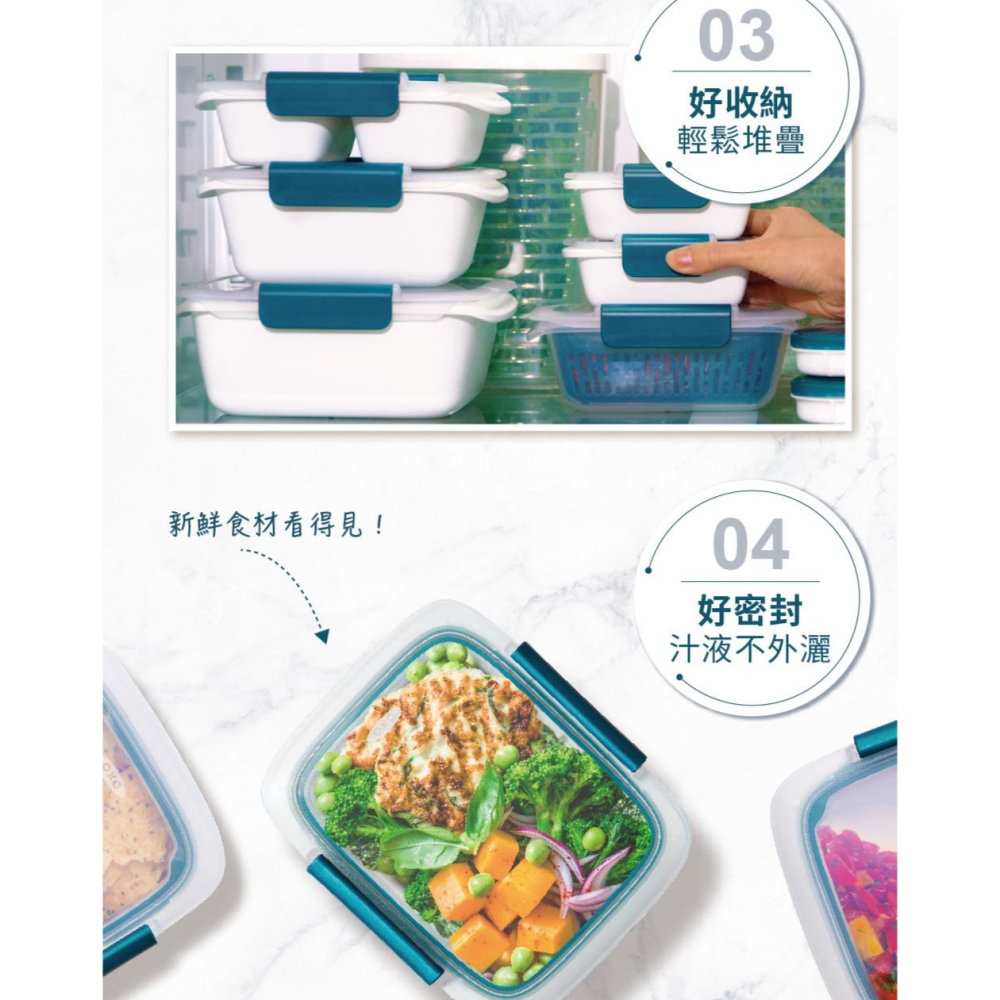 OXO✅隨行密封保鮮盒 便當矽膠外出餐食微波午餐晚餐環保餐具野餐露營-細節圖4