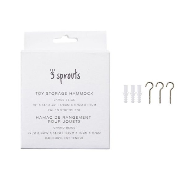 3 Sprouts✅可愛玩具吊床-細節圖3